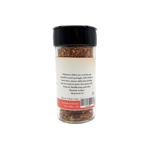 Habanero Chilies, Crushed