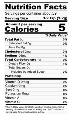 Stello Foods Spices - Italian - Marinade 2.5 oz