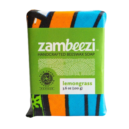 Zambeezi Lemongrass Soap Bar - 3.6 OZ 6 Pack