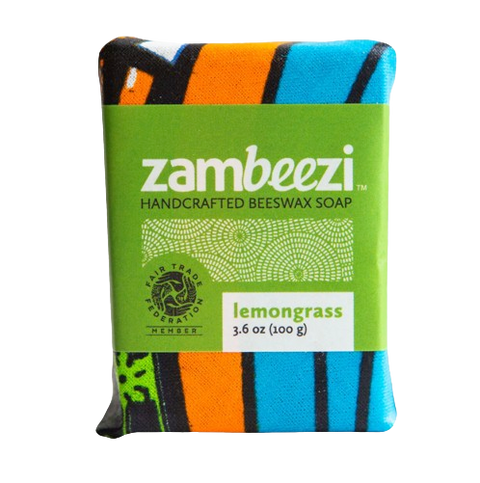 Zambeezi Lemongrass Soap Bar - 3.6 OZ 6 Pack