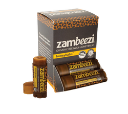 Zambeezi Honeybalm Lip Balm Carton - 0.15 OZ 24 Pack