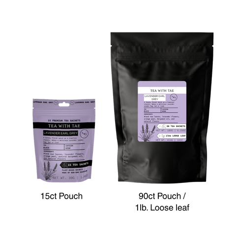 Lavender Earl Grey Pouch