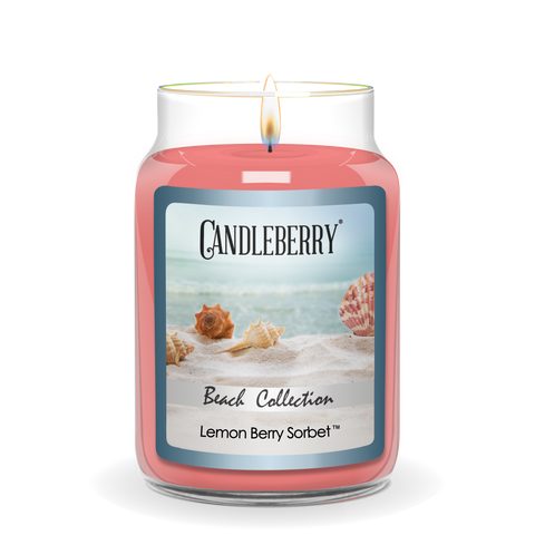 Beach Collection - Lemon Berry Sorbet™, Large Jar Candle (Collective)