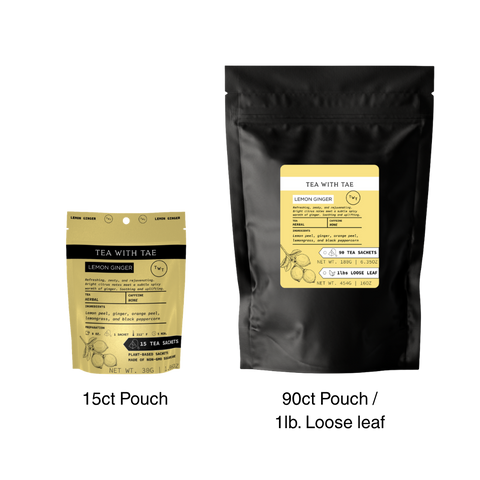 Lemon Ginger Pouch