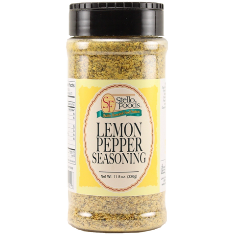 Stello Foods Spices - Lemon Pepper 11.5 oz
