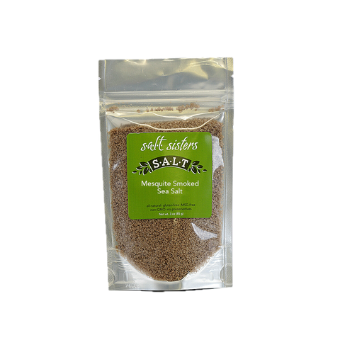 S.A.L.T. Sisters Mesquite Smoked Sea Salt - 3 OZ 4 Pack