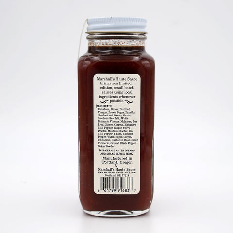 Smoked Habenero Barbeque- BBQ Sauce, Award Winning BBQ Sauce
