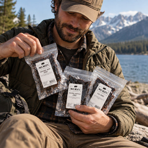 The Hunter’s Pack- Elk, Buffalo and Beef Jerky
