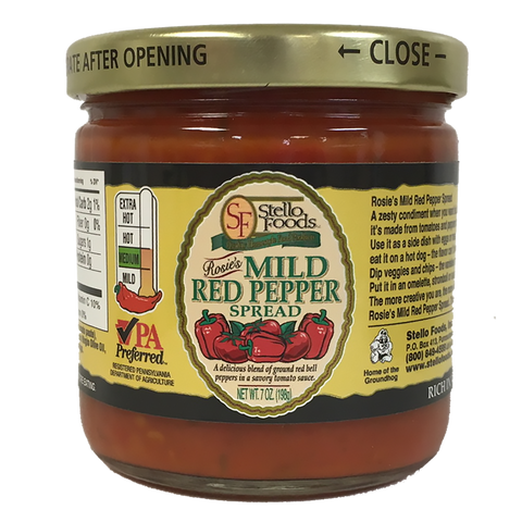 Stello Foods - Rosie's Mild Pepper Spread 7 oz
