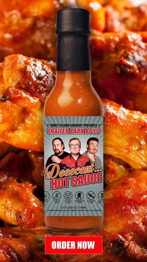 Trailer Park Boys Deeecent Hot Sauce â€“ Louisiana Garlic 5oz
