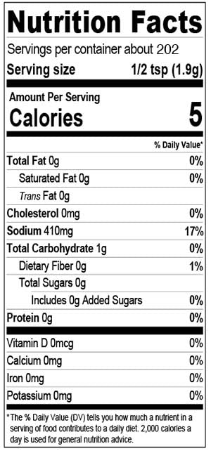 Stello Foods Spices - Montreal Burger and Steak Rub 13.5 oz