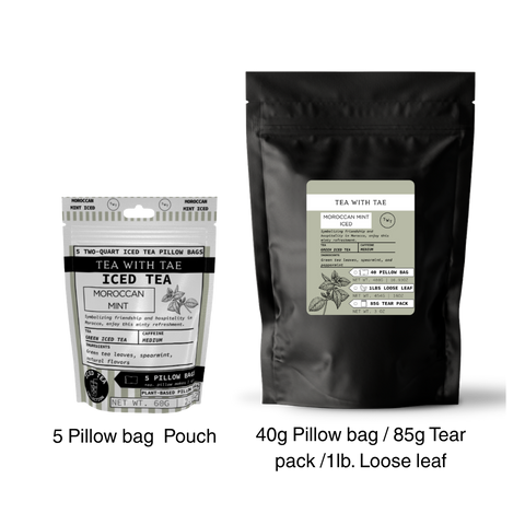 Moroccan Mint Green Iced Tea Pouch