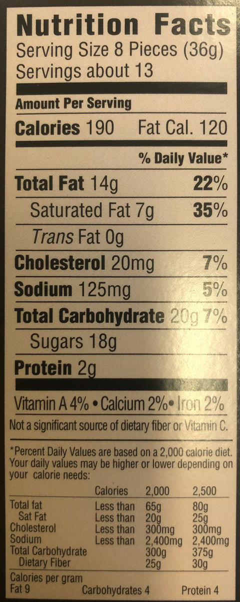 Owyhee Butter Toffee - Bite Size - 1 lb