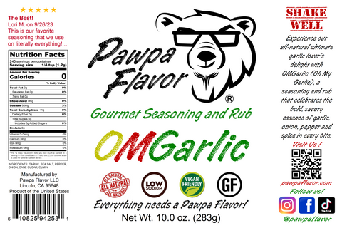 Pawpa Flavor OMGarlic