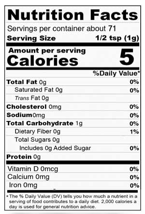 Stello Foods Spices - Onion - Granulated 2.2 oz