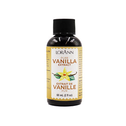 LorAnn Oils Pure Vanilla Extract, Natural - 2 FL OZ 36 Pack