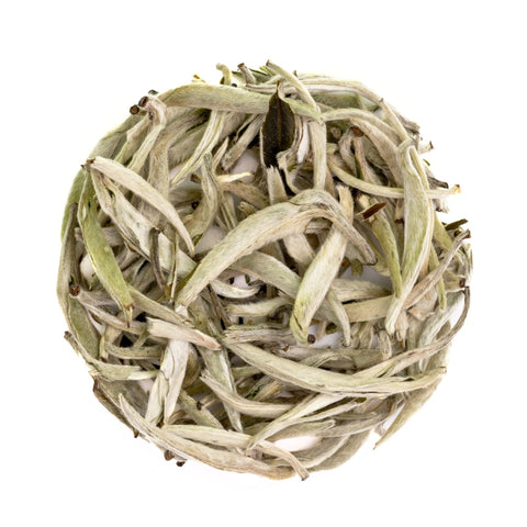Organic Silver Needle White, Bulk Loose Leaf White Tea, 16 Oz.