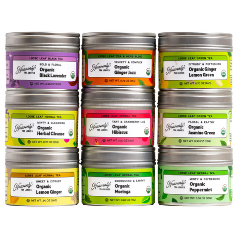 Organic Wellness 9 Loose Leaf Tea Sampler