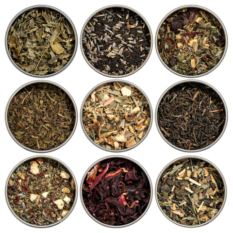 Organic Wellness 9 Loose Leaf Tea Sampler