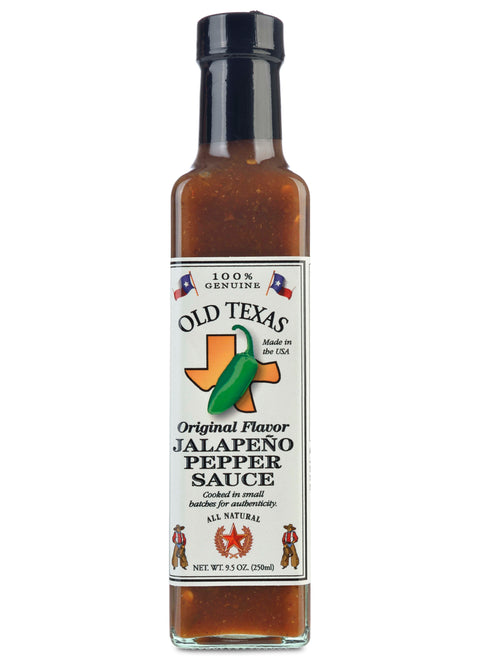 Food Imagineering Usa Old Texas Jalapeno Pepper Sauce - 9.5 OZ 12 Pack