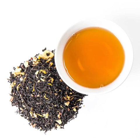 Pumpkin Moonshine Glass Jar of Loose Leaf Tea - 30 Servings