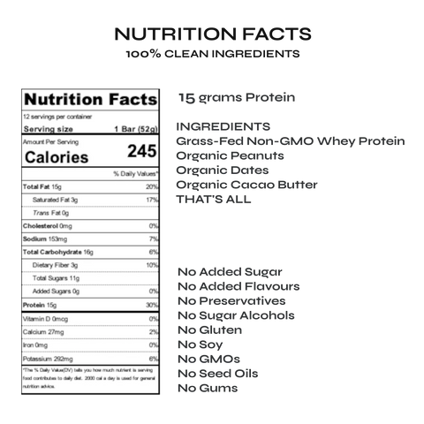 Peanut Protein Bar