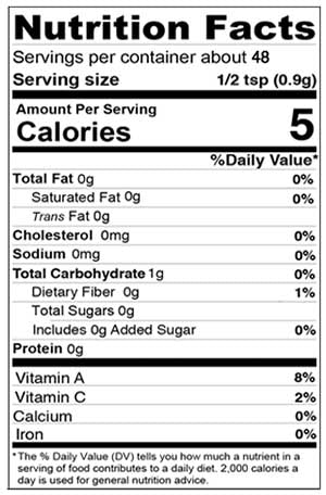 Stello Foods Spices - Pepper - Red Cayenne 1.9 oz