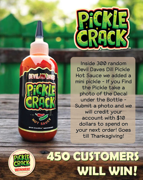 Dill Pickle Hot Sauce - Pickle Crack™ | 9.6 OZ