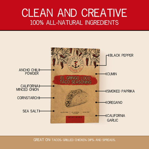 El Gringo Loco Taco Seasoning