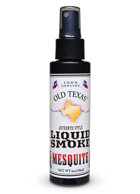 Food Imagineering Usa Old Texas Natural Liquid Mesquite Smoke Spray - 4 OZ 12 Pack