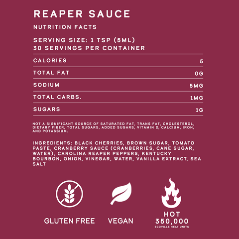 Reaper Hot Sauce (12 pk Case)