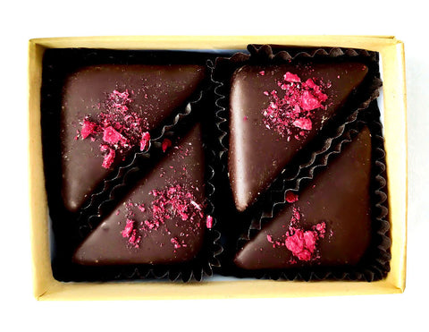 Sweet Raspberry Truffles