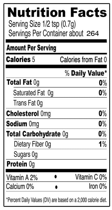 Stello Foods Spices - Red Pepper - Crushed 6.5 oz