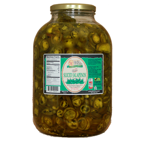 Stello Foods - Rosie's Jalapeños Sliced 128 oz