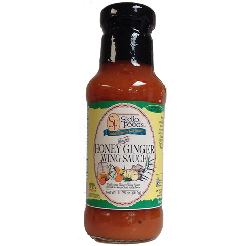 Stello Foods - Rosie's Honey Ginger Wing Sauce 11.25 oz