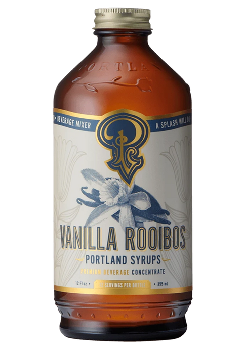 Portland Syrups Vanilla-Spice Rooibos Syrup - 12 FL OZ 6 Pack