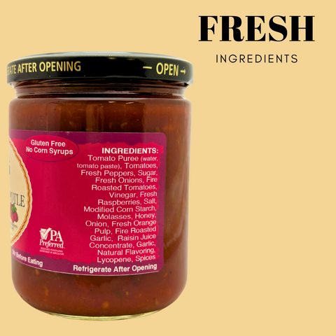 Stello Foods - Rosie's Roasted Raspberry Chipotle Salsa 16 oz