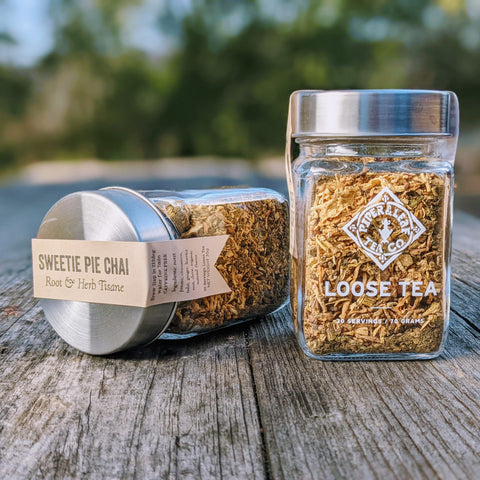 Sweetie Pie Chai Glass Jar of Loose Leaf Tea - 30 Servings