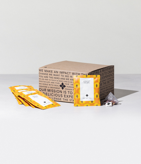 Apricot Escape Eco Teabag Sachets