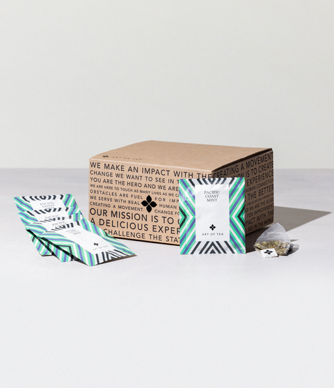 Pacific Coast Mint Eco Teabag Sachets
