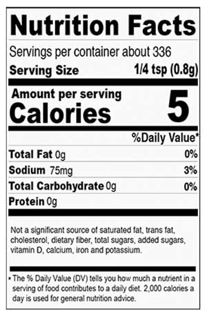 Stello Foods Spices - Salad Sprinkle 2.0 oz