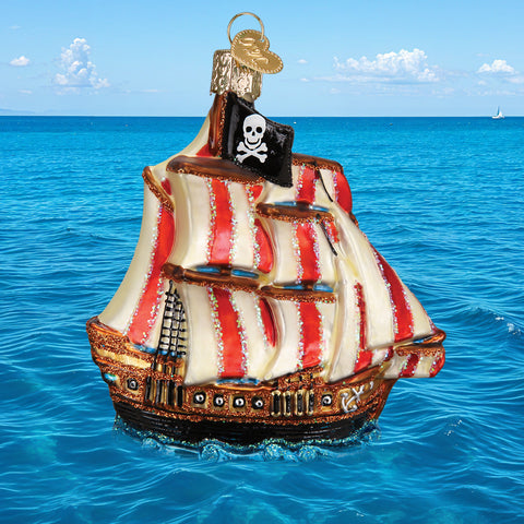 Pirate Ship Ornament