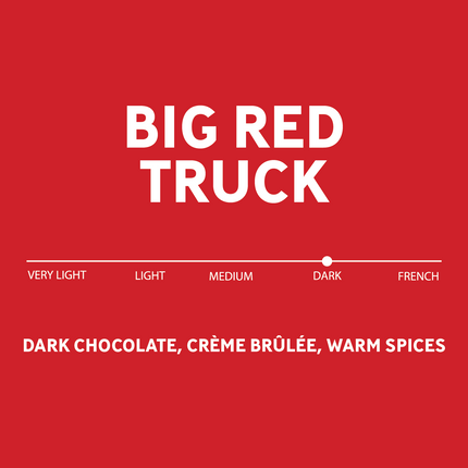 Rebel Dog Big Red Truck Ground Coffee - 12 OZ 6 Pack