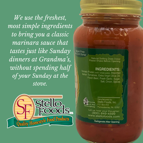 Stello Foods - Rosie's Tomato Basil Spaghetti Sauce 26 oz