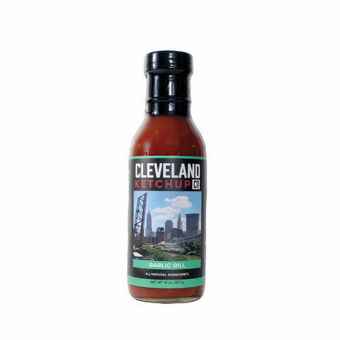 Cleveland Ketchup Company Garlic Dill Ketchup - 14 OZ 12 Pack