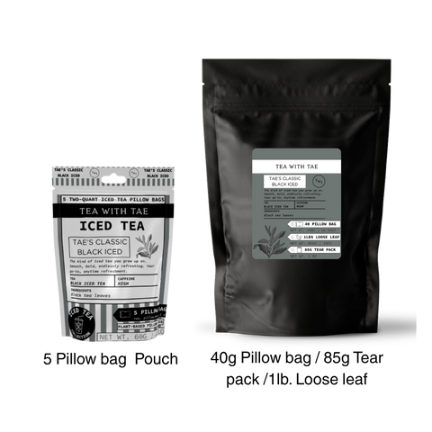 Tae's Classic Black Iced Tea Pouch
