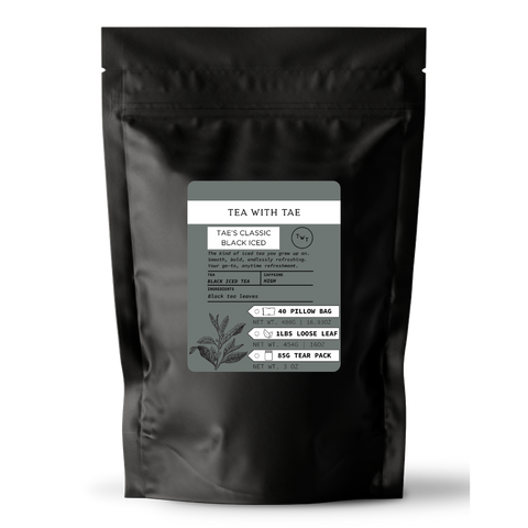 Tae's Classic Black Iced Tea Pouch