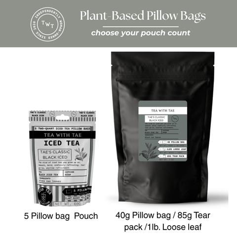 Tae's Classic Black Iced Tea Pouch