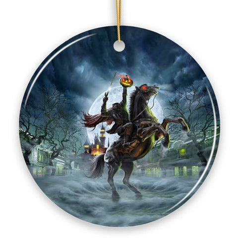 The Headless Horseman Spooky Halloween Ornament, The Legend of Sleepy Hollow
