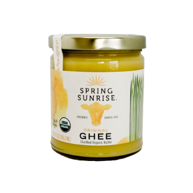 Spring Sunrise Natural Foods Original Ghee - 9 FL OZ 12 Pack